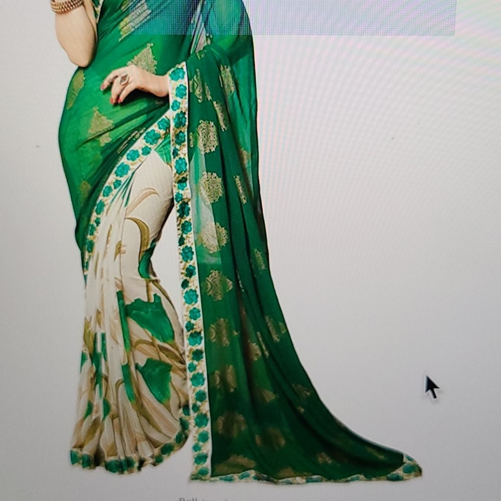 Indian Ethnic Bollywood Saree NWOT